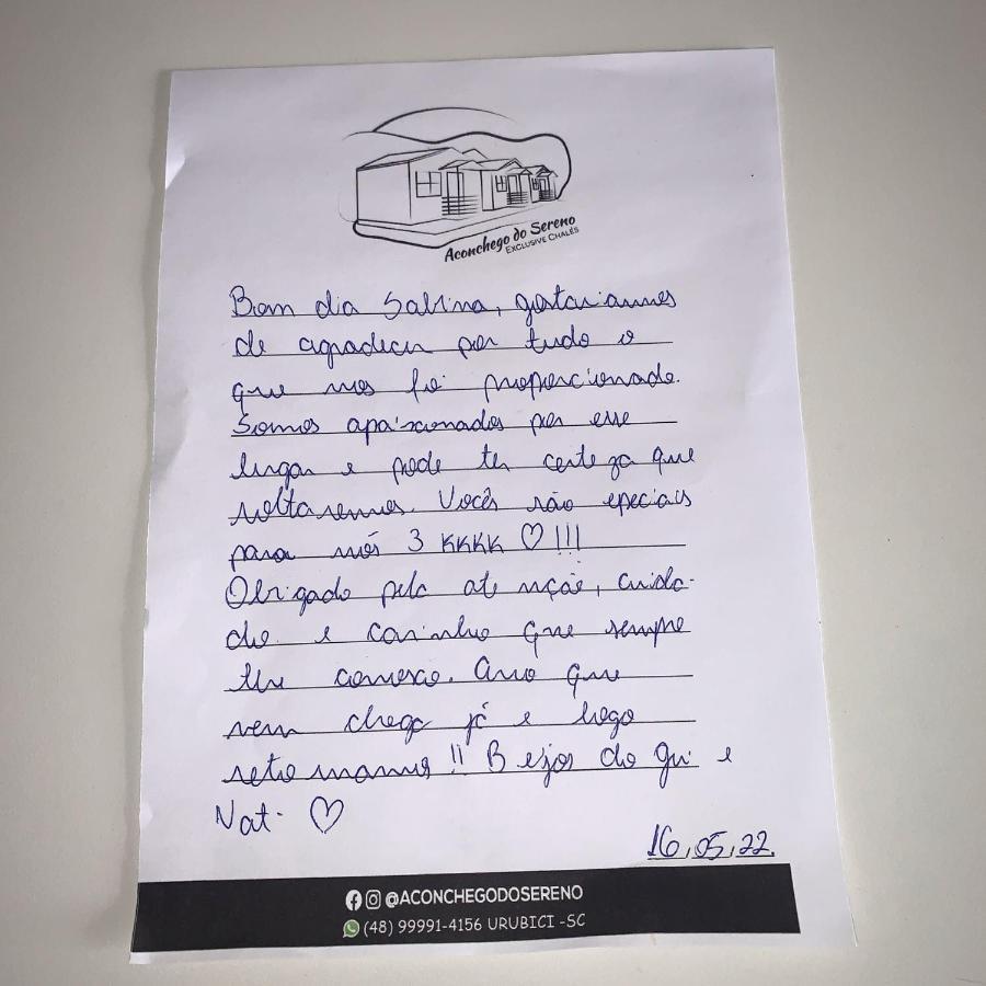 Aconchego Do Sereno Exclusive Chales Urubici Zewnętrze zdjęcie