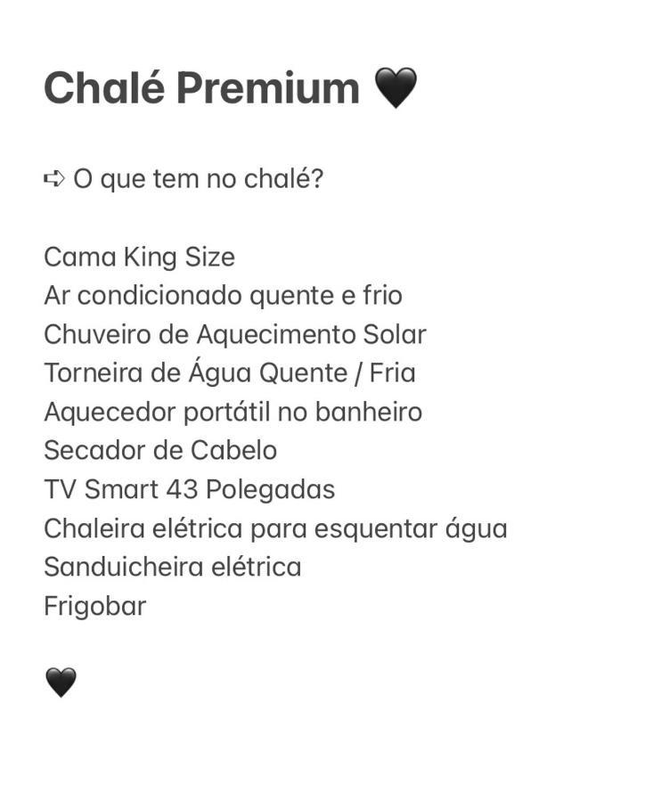 Aconchego Do Sereno Exclusive Chales Urubici Zewnętrze zdjęcie